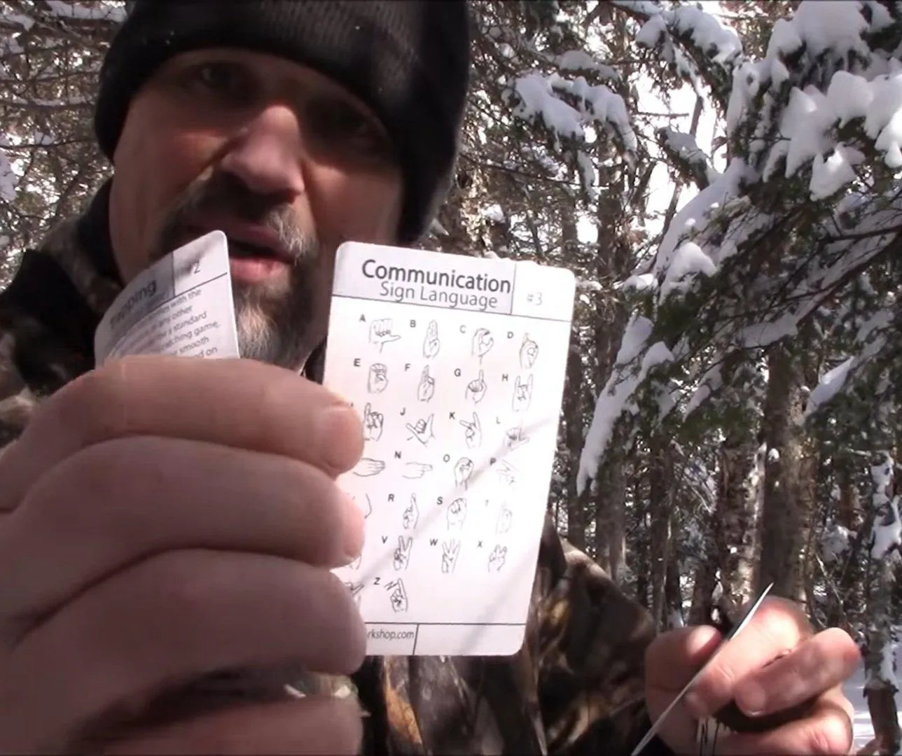 20 Piece Emergency and Survival Tip Card Kit: 20 Weatherproof Tip Cards