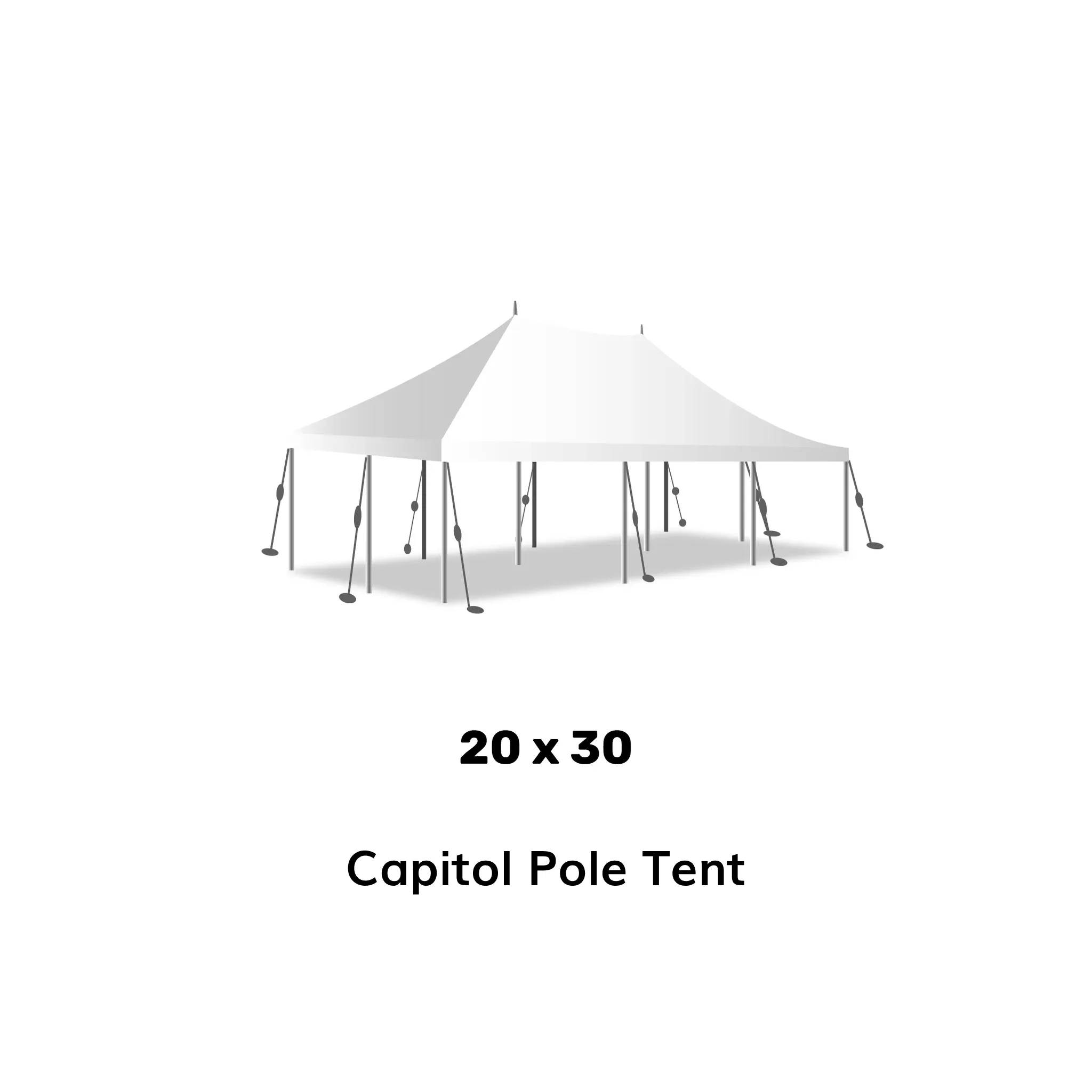 20x30 Pole Tents For Sale