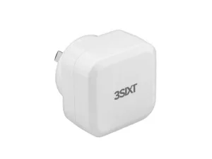 3sixT Wall Charger AU 4.8A - White