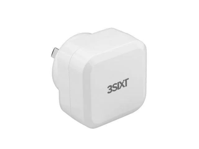 3sixT Wall Charger AU 4.8A - White