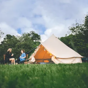 4m Bell Tent 'Pro' 360gsm 100% Proban© Flame Resistant Canvas | StoveMate