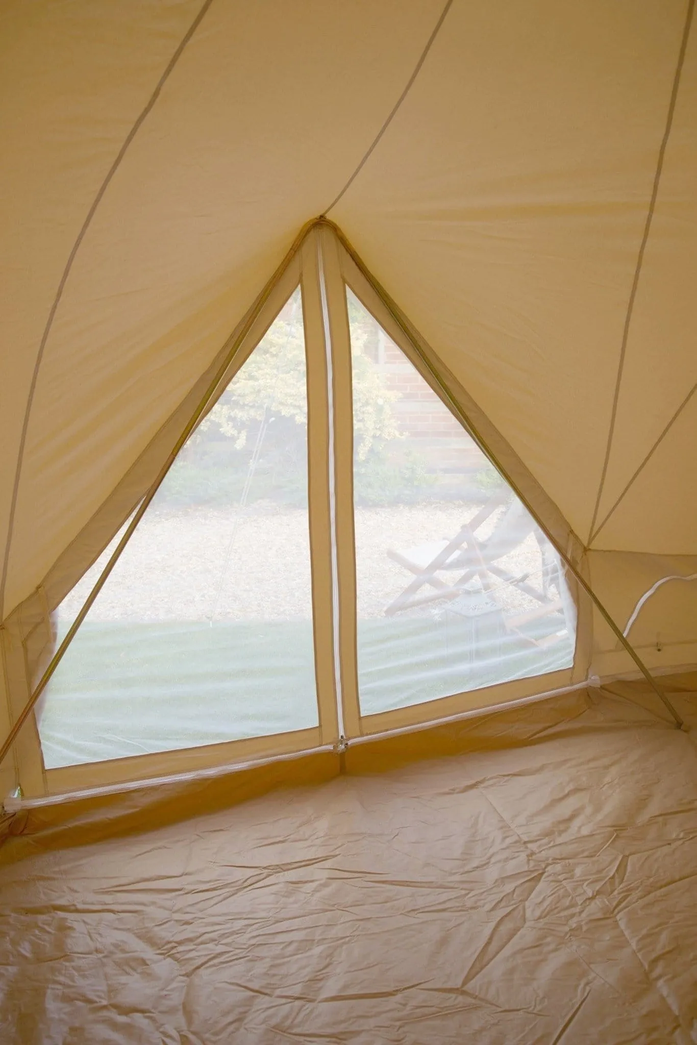 4m Bell Tent 'Pro' 360gsm 100% Proban© Flame Resistant Canvas | StoveMate