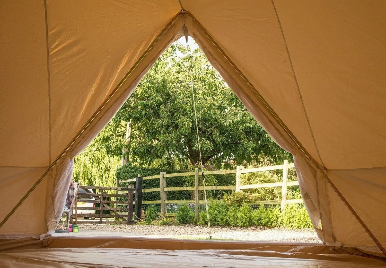 4m Bell Tent 'Pro' 360gsm 100% Proban© Flame Resistant Canvas | StoveMate