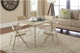 5-Piece Folding Table and Chair Set