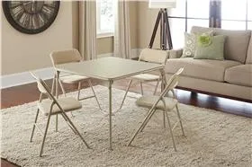 5-Piece Folding Table and Chair Set