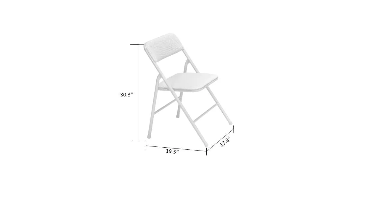 5-Piece Folding Table and Chair Set