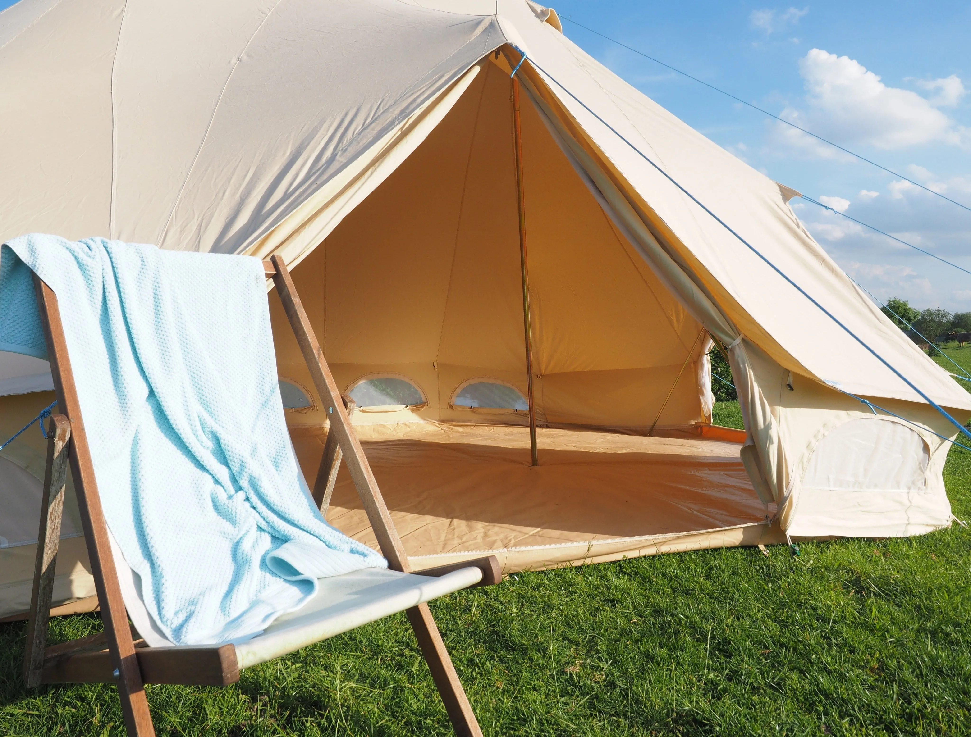 6m x 4m Emperor Tent 'Pro' 360gsm 100% Proban© Flame Resistant Canvas | StoveMate