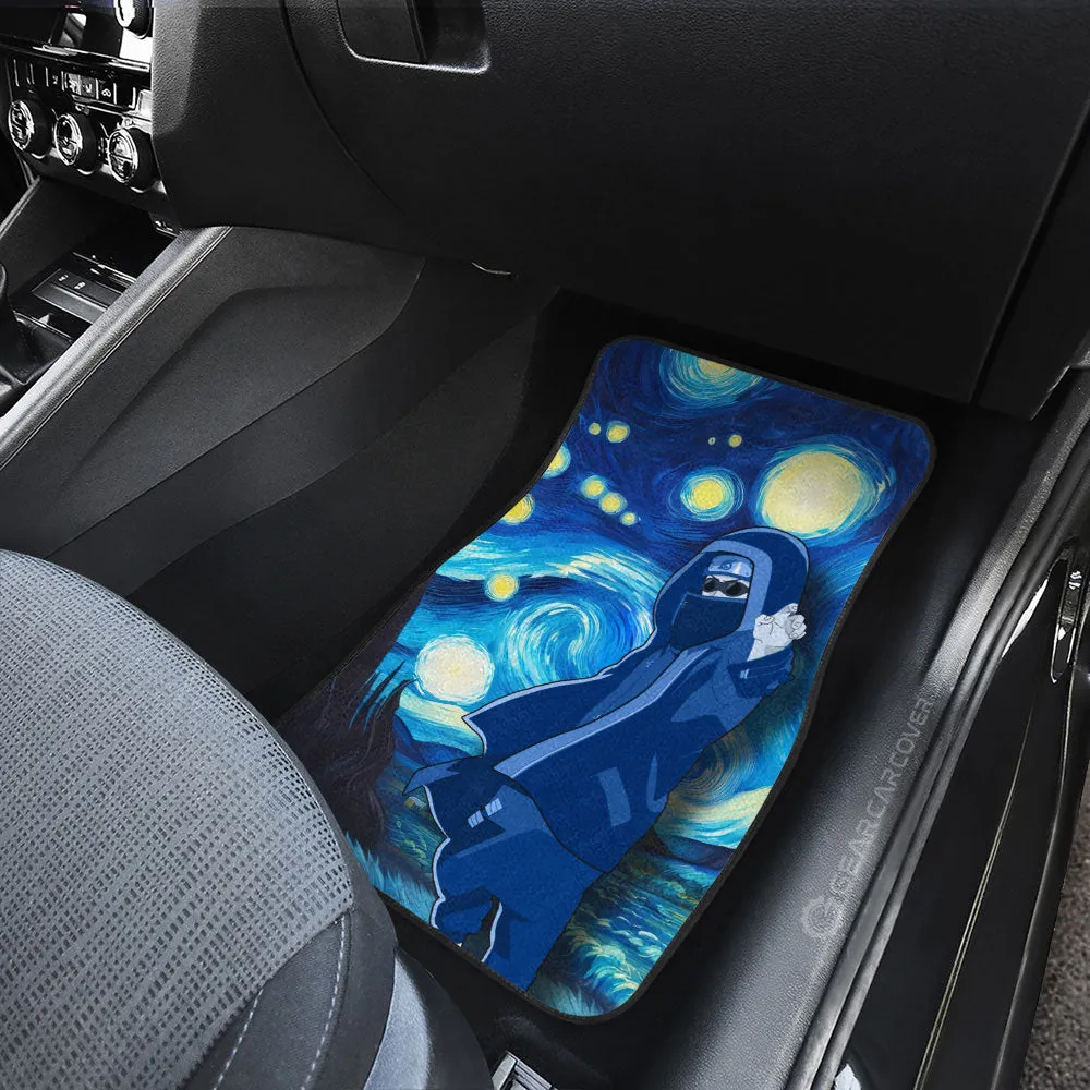 Aburame Shino Car Floor Mats Custom Starry Night Styles