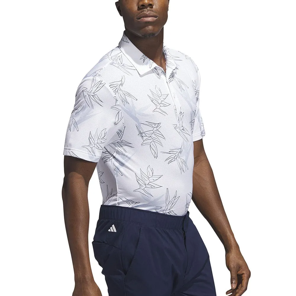 adidas Oasis Mesh Polo Shirt - White