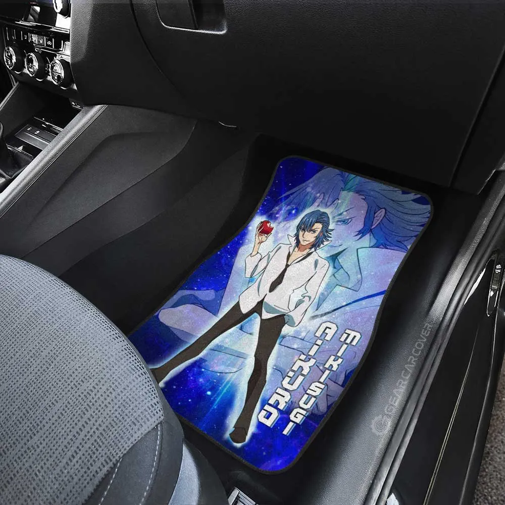 Aikurou Mikisugi Car Floor Mats Custom Characters Car Accessories