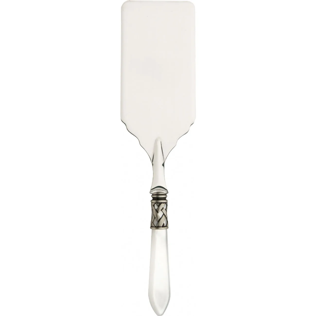 ALADDIN OLD SILVER-PLATED RING LASAGNE & TIRAMISU SHOVEL