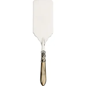 ALADDIN OLD SILVER-PLATED RING LASAGNE & TIRAMISU SHOVEL