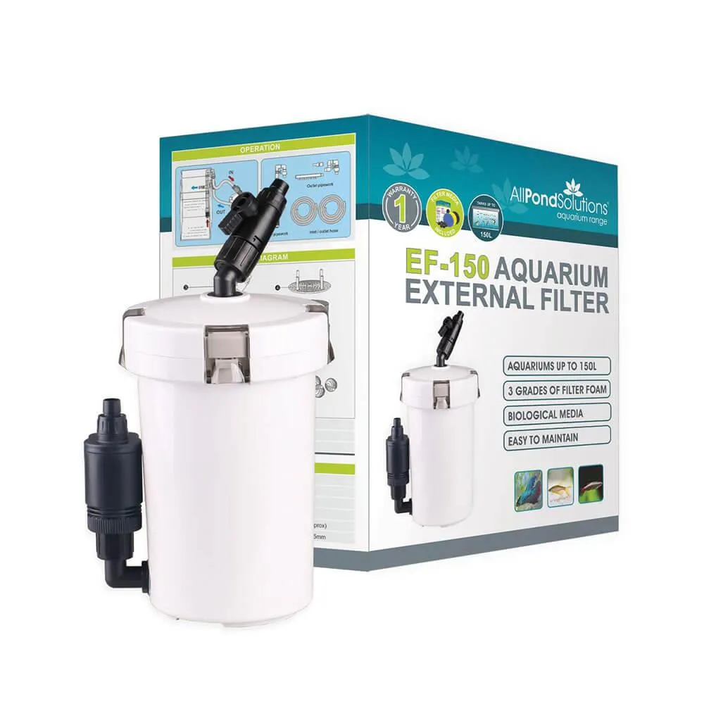 AllPondSolutions 400L/H Aquarium External Filter EF-150