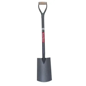 Anchor Spade Metal Handle & Wooden Grip