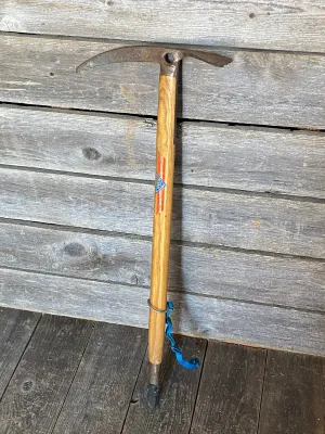 Antique Austrian Stubai Wooden Ice Axe