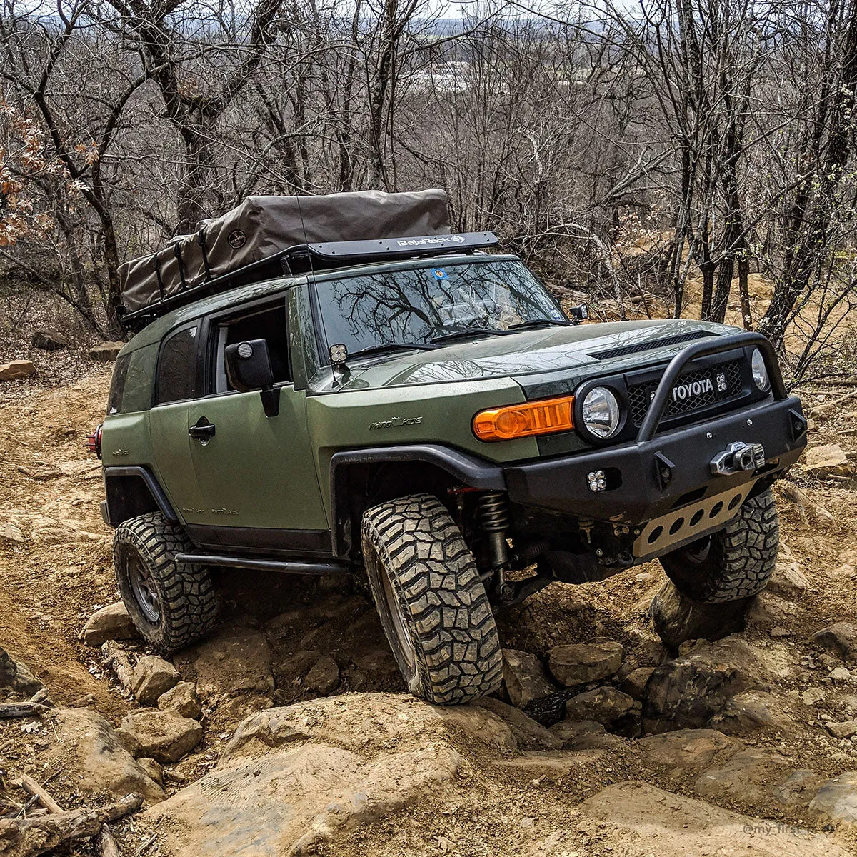 BajaRack Utility Flat Rack 55" Medium For FJ Cruiser 2007-2017