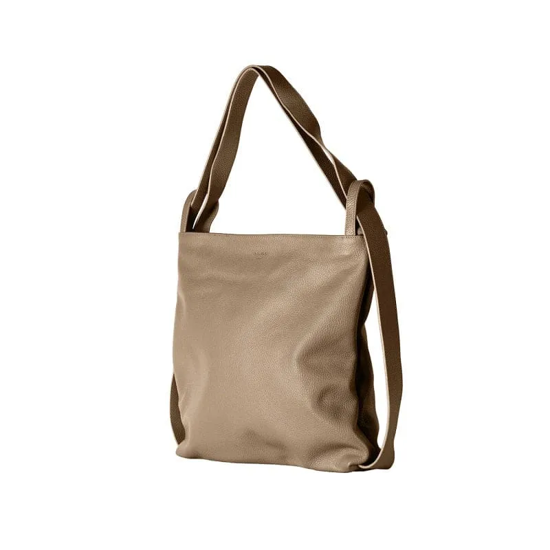 Bella 2-1 Convertible Backpack Tote | Taupe