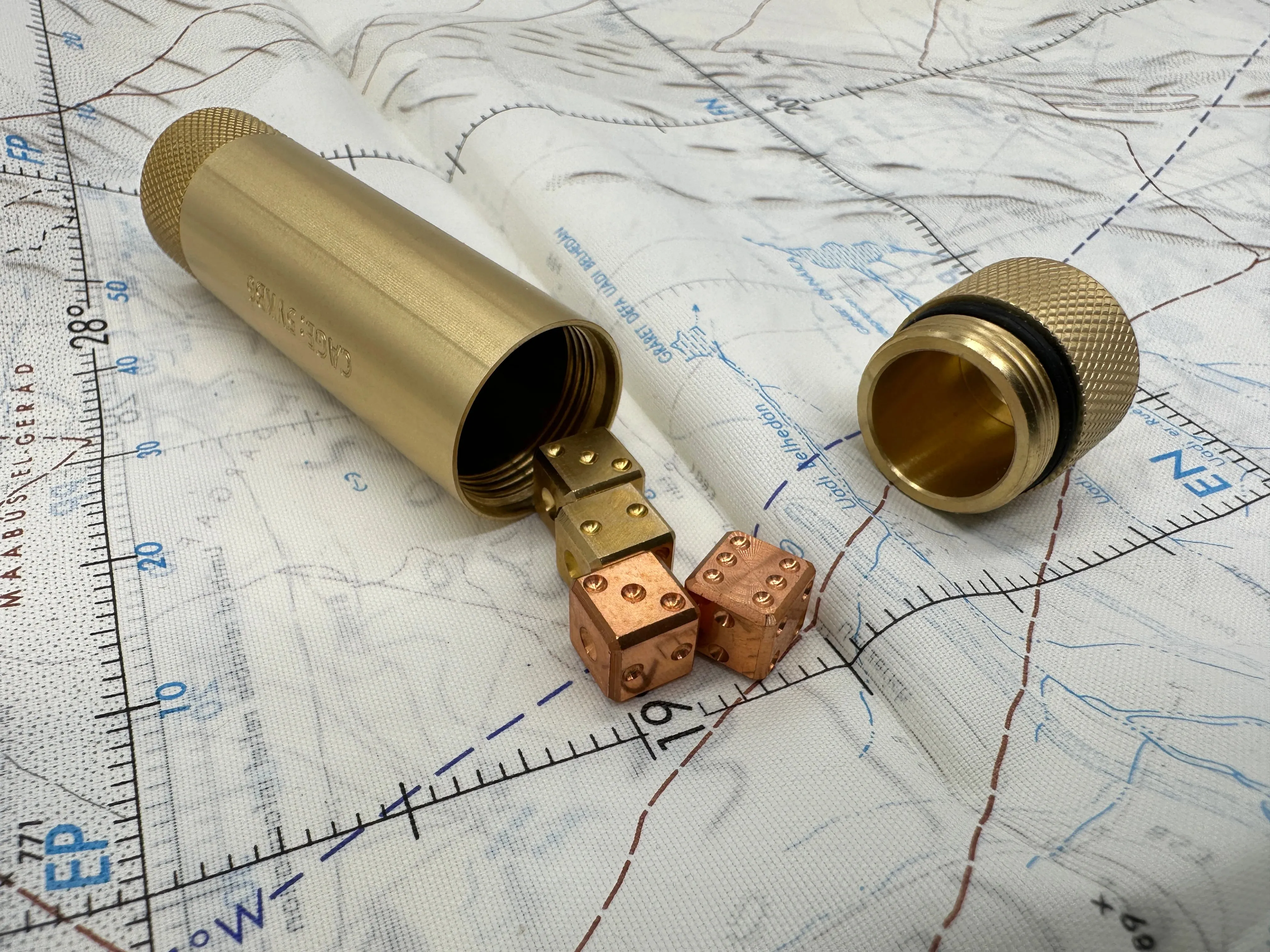 Brass Match / Compass Capsule - Gen 2