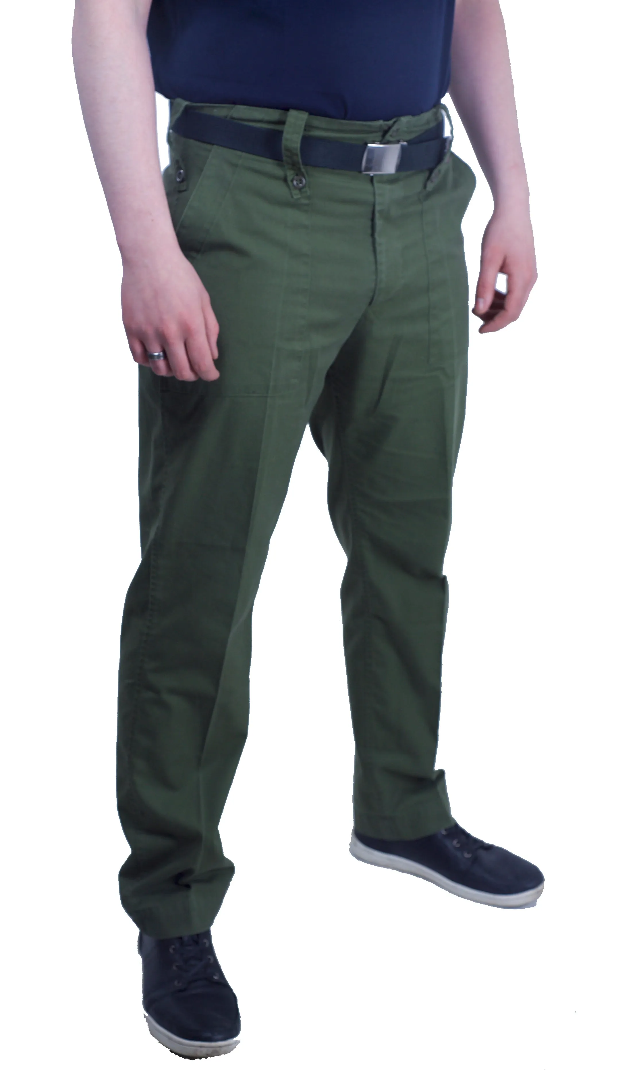 British Army Lightweight Olive Green Trousers