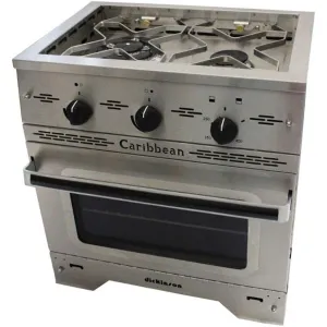 Caribbean 2 Burner Stove Oven