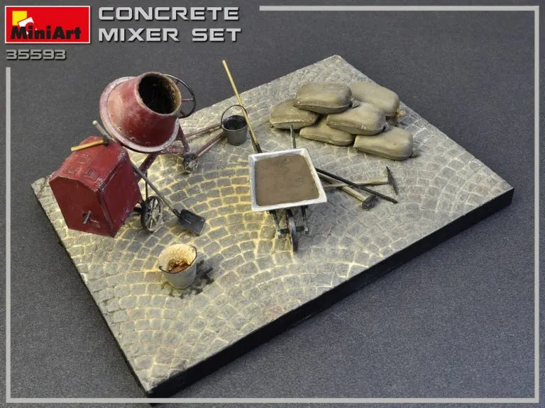 Concrete Mixer Set (1/35)