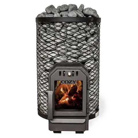 Cozy Heat O Thru-Wall Sauna Stove