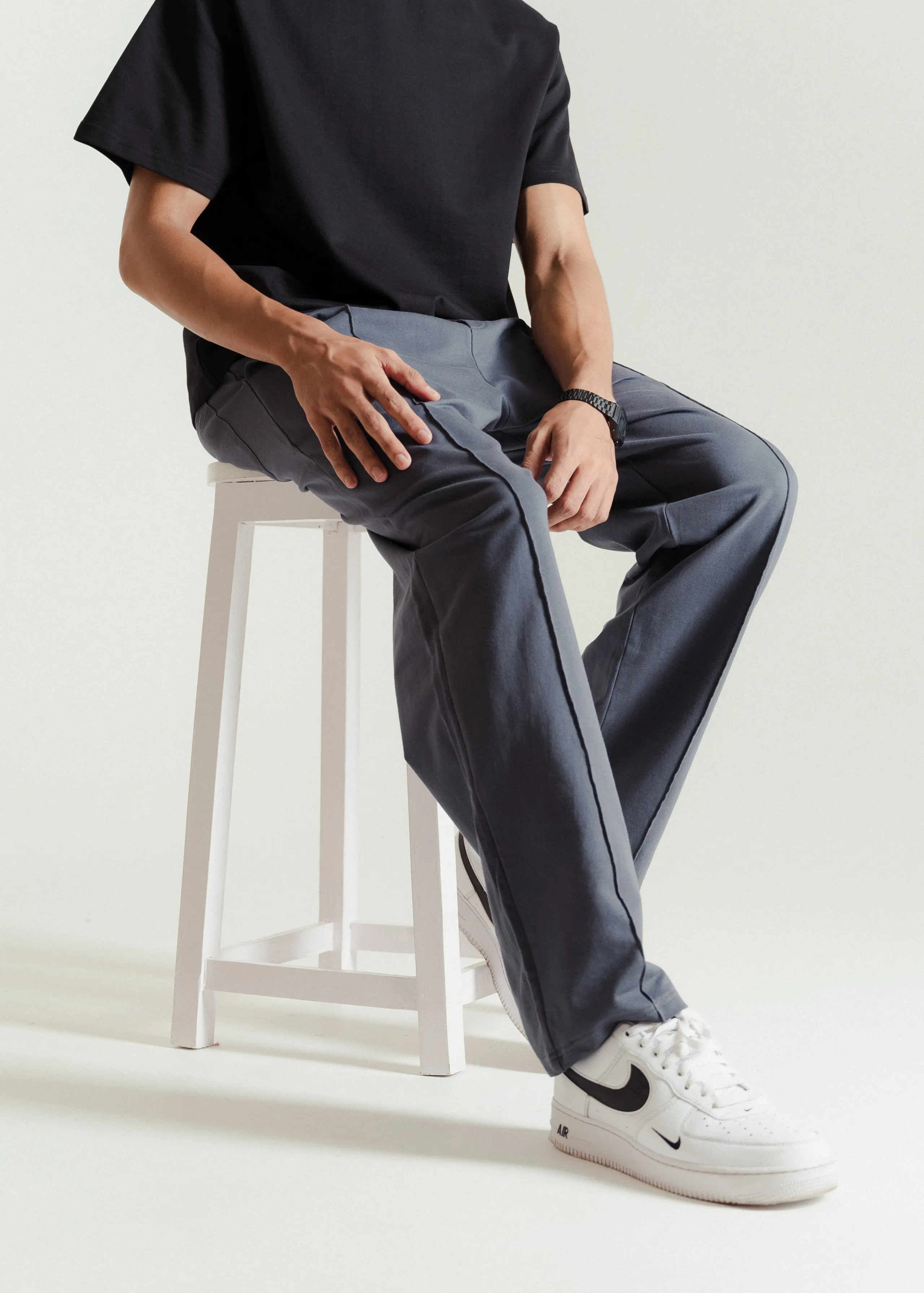 Dark Grey — Lightweight Lounge Pants