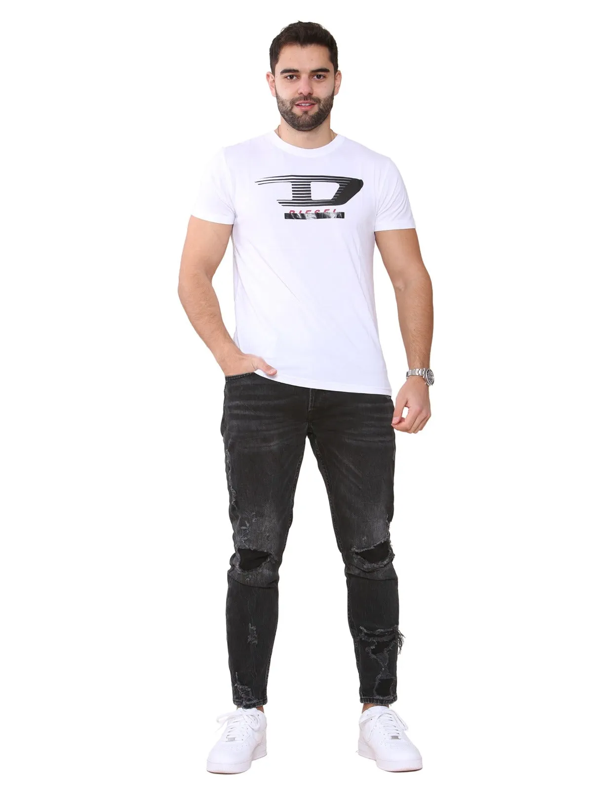 Diesel Mens Short Sleeve T-Shirt | T-Just Y4