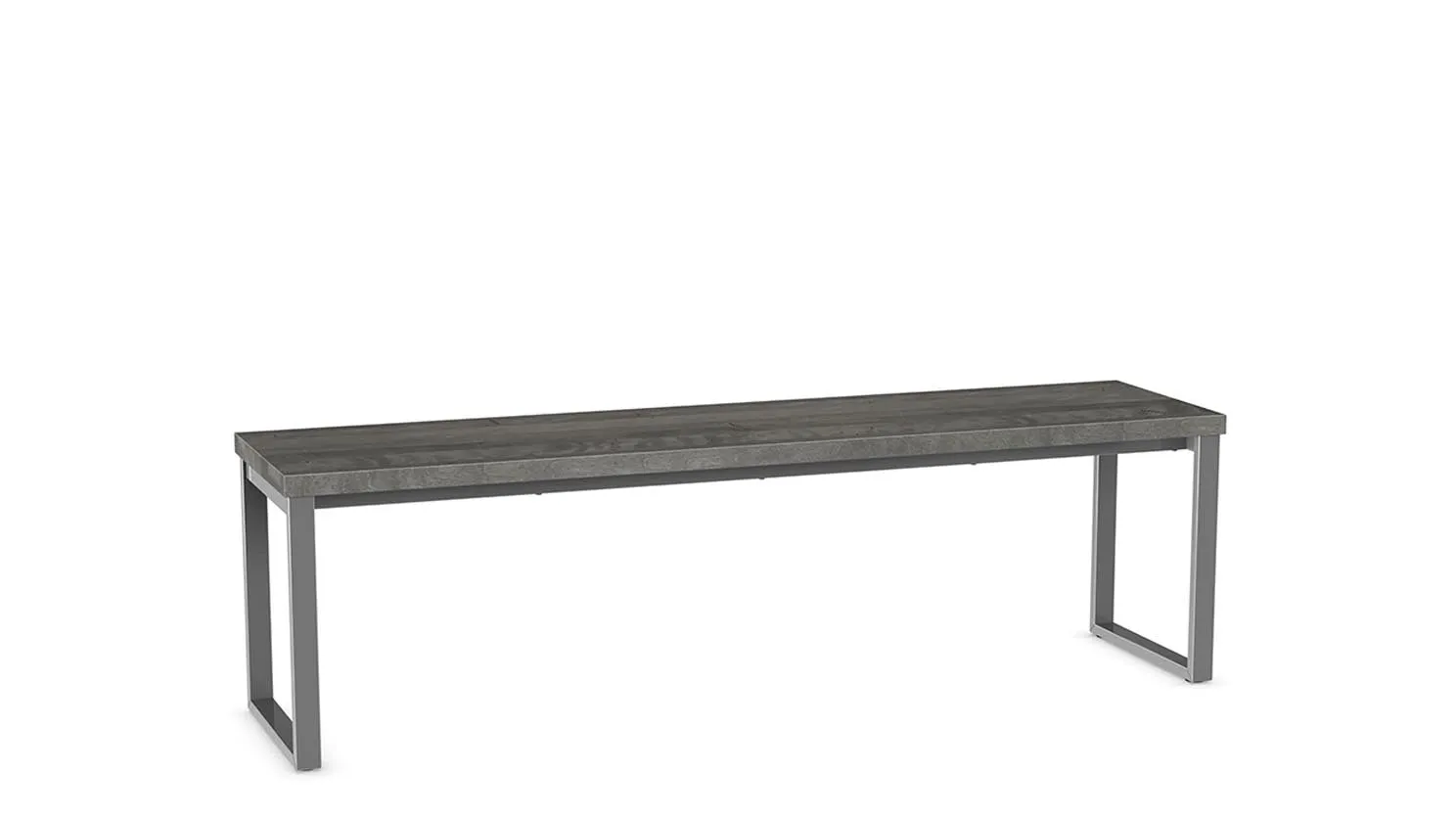 dryden 60" bench (wood seat)