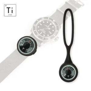 Expedition Watch Band Thermometer Kit Ti - PVD / Black - Fahrenheit