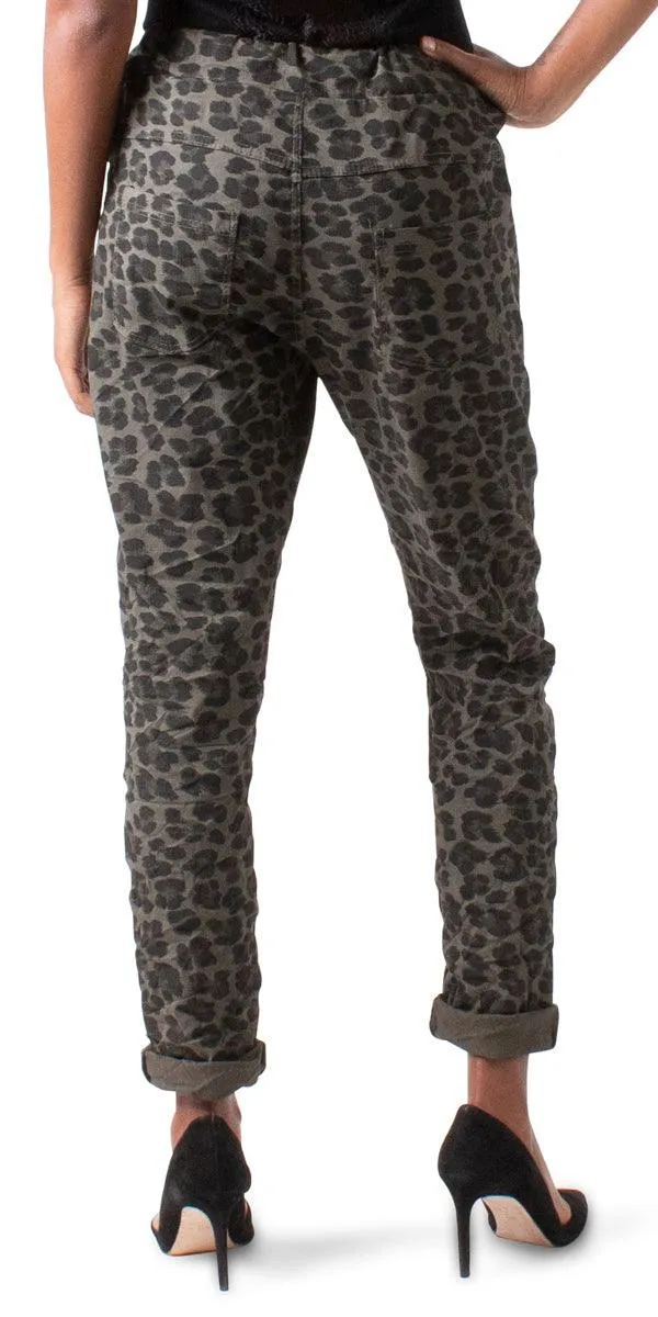 Franca Cheetah Print Pant