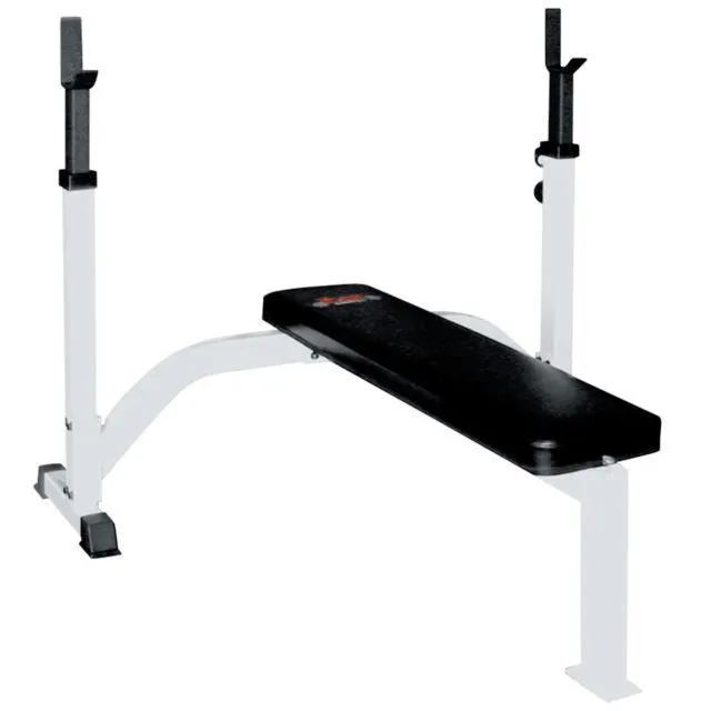 FTS Olympic Fixed Flat Bench w/ Uprights - York