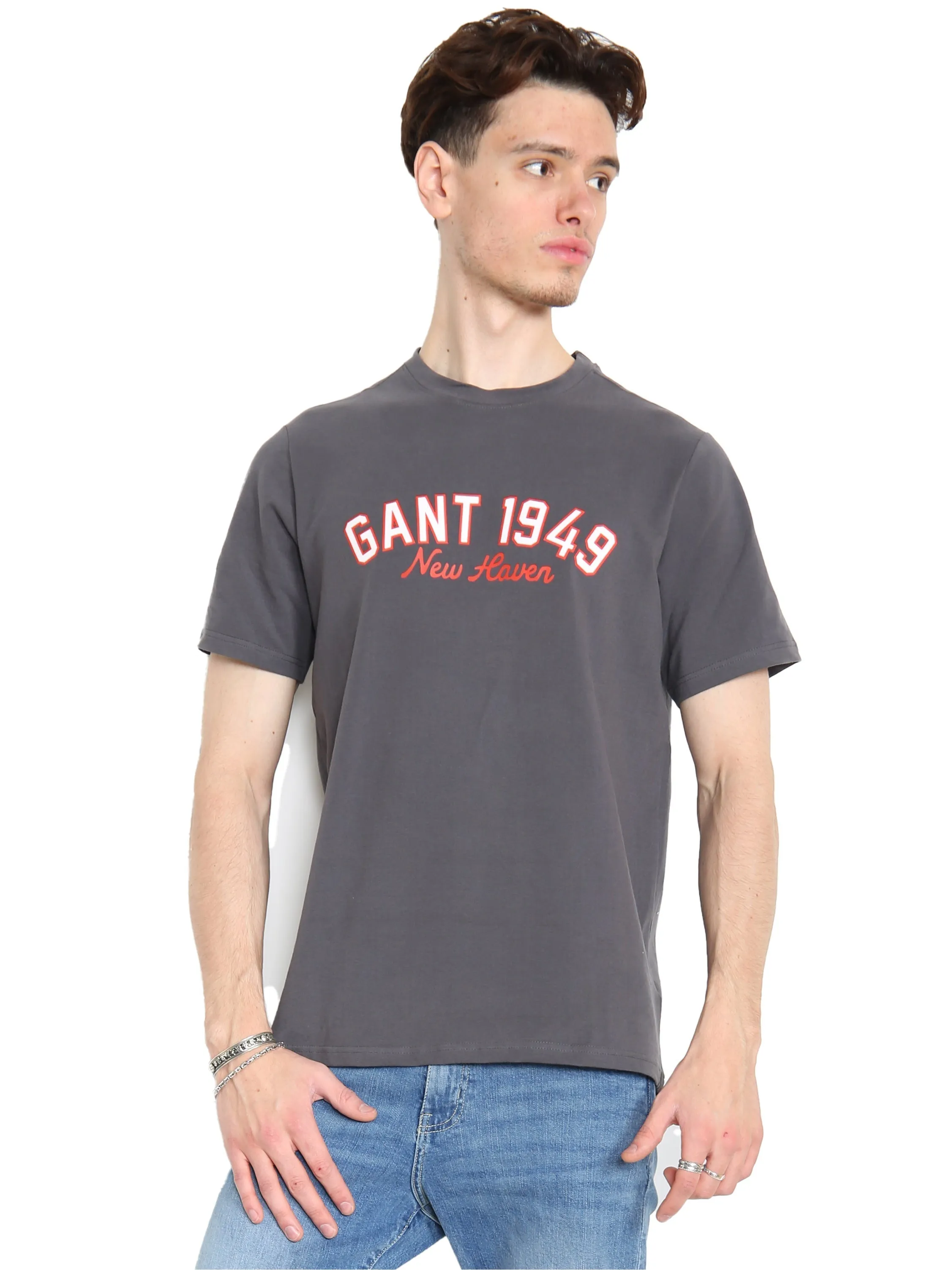 Gant New Haven | Mens Crew Neck T-Shirts