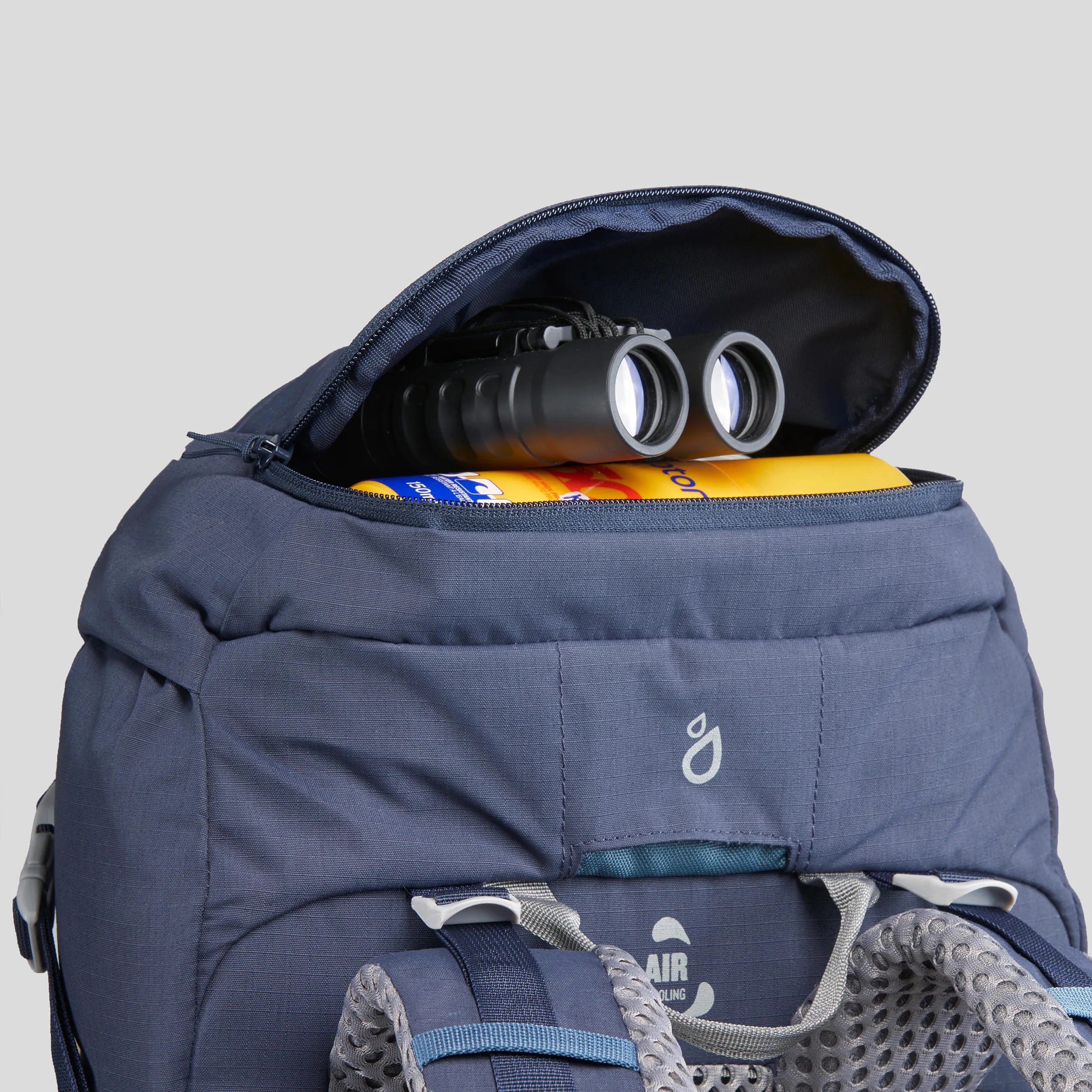 Hiking backpack 30 l Quechua MH500, dark blue/gray