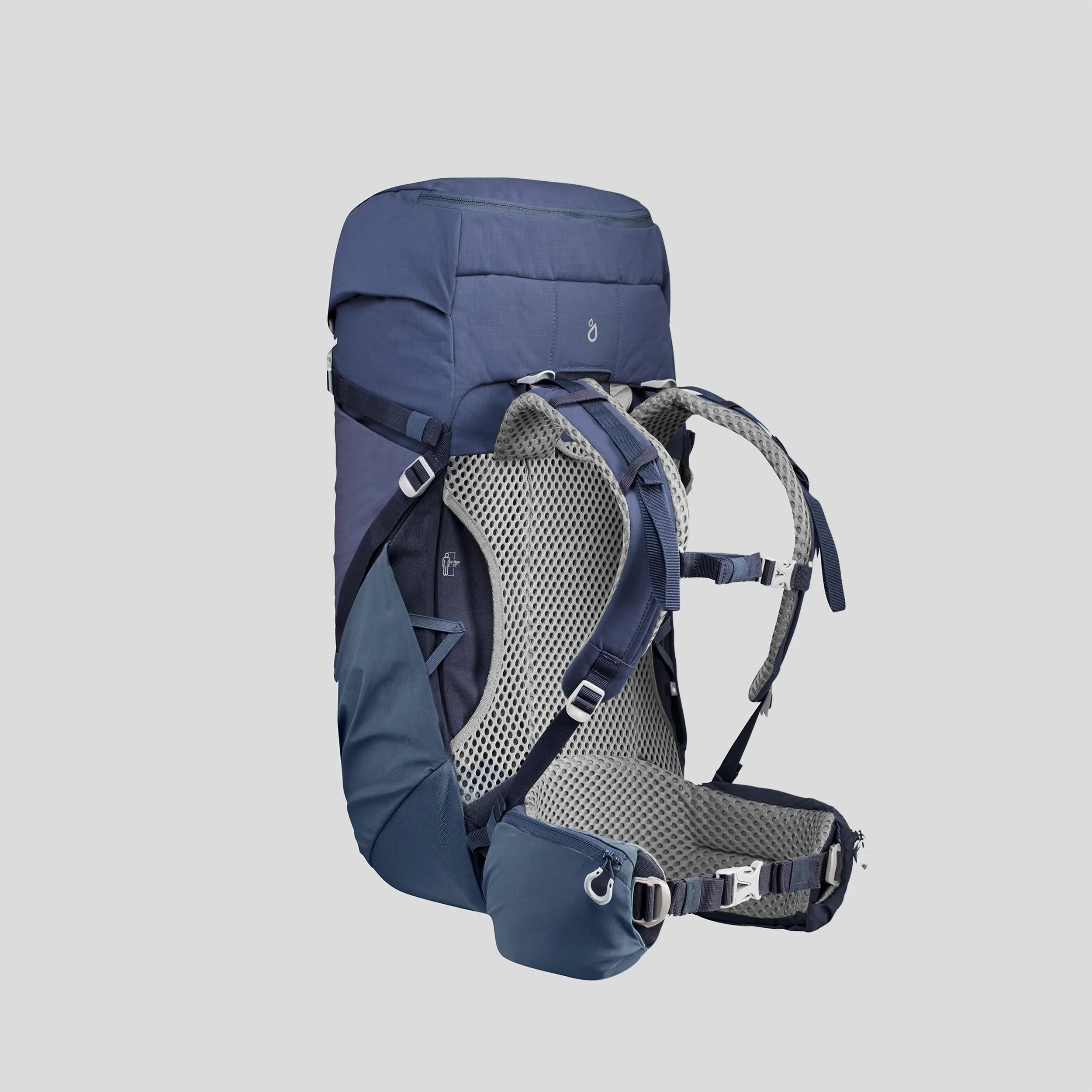 Hiking backpack 30 l Quechua MH500, dark blue/gray