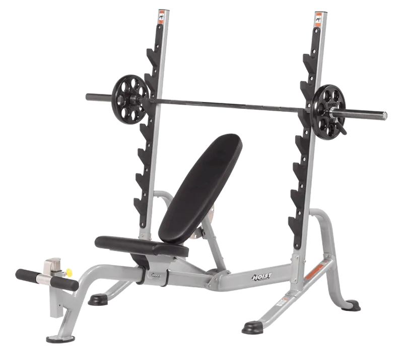 HOIST HF-5170 7 POSITION F.I.D. OLYMPIC BENCH