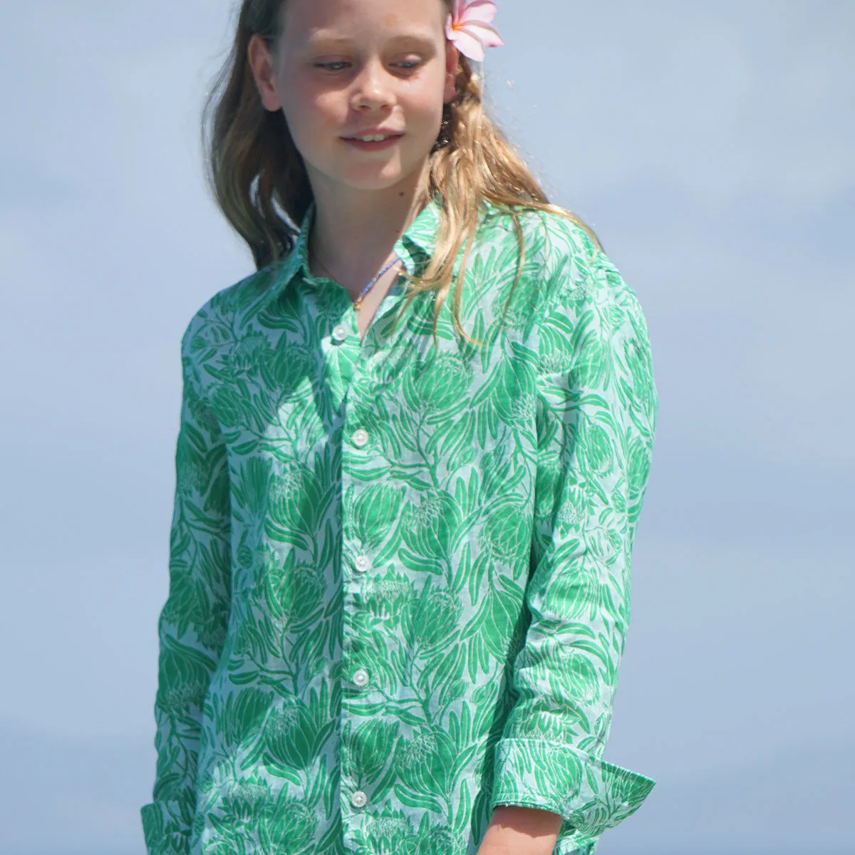 Kids' Linen Shirt PROTEA