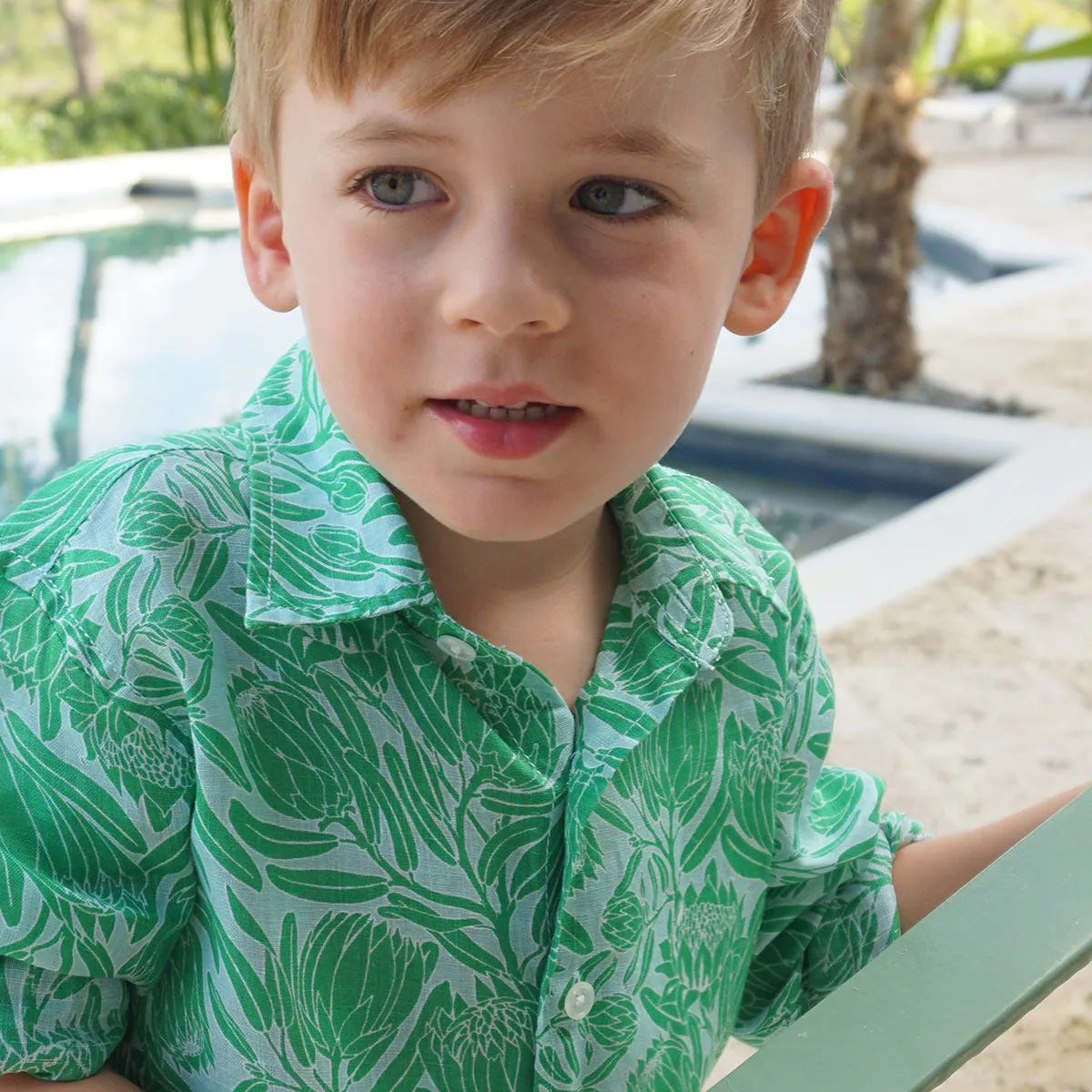 Kids' Linen Shirt PROTEA