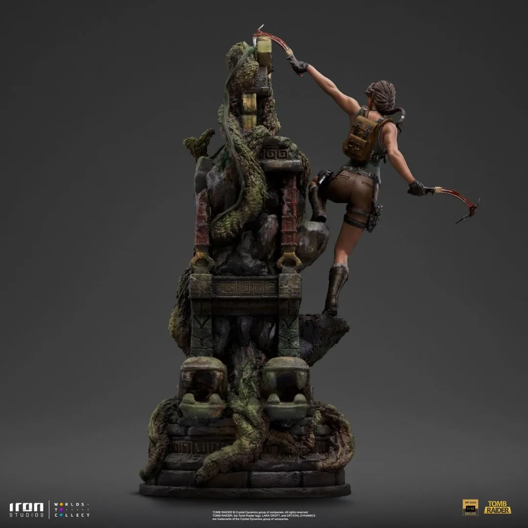 Lara Croft Tomb Raider Statue By Iron Studios