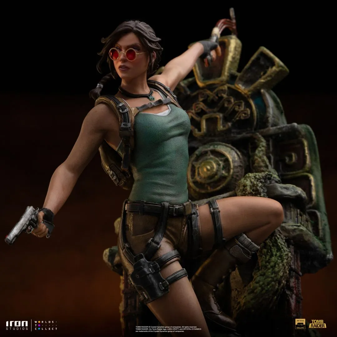 Lara Croft Tomb Raider Statue By Iron Studios