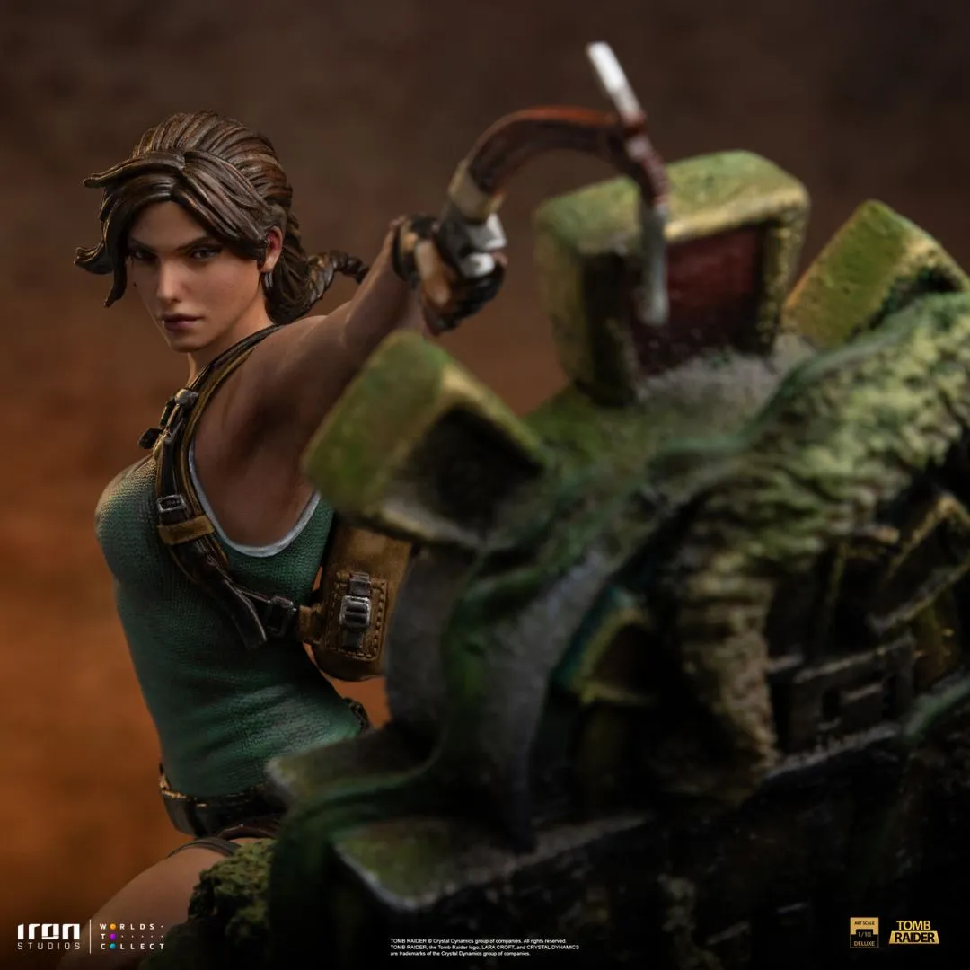 Lara Croft Tomb Raider Statue By Iron Studios