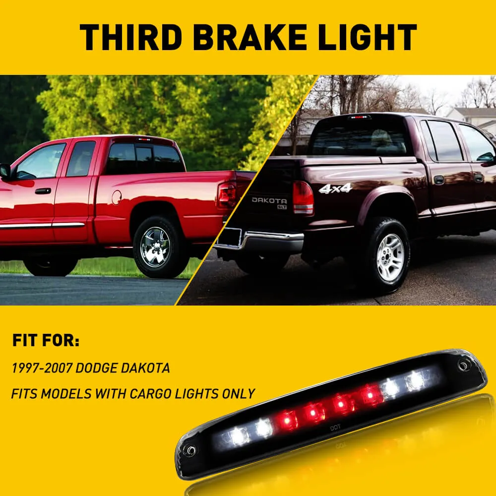 LED Third Brake Light for 97-07 Dodge Dakota with Cargo Lights Models Only