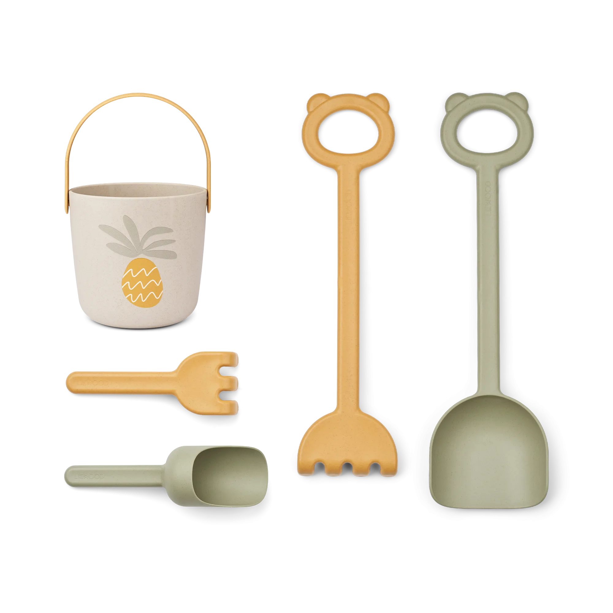 Liewood Harper Beach Set - Pineapple multi mix