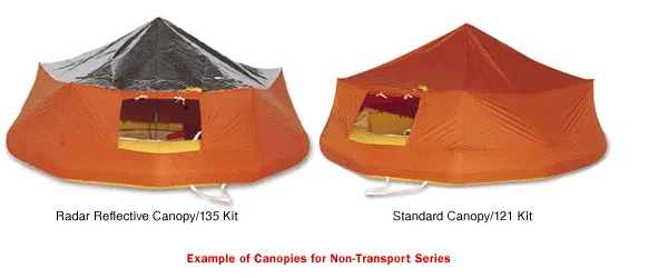 Life Raft (T4), Classic Rafts. Single Tube  FAA Type II, 4-Man