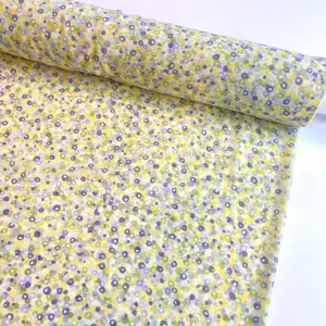 Lilac & Lime Bubbles Georgette