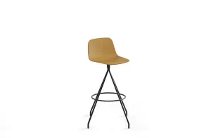 Maarten Plastic Bar Stool - Swivel