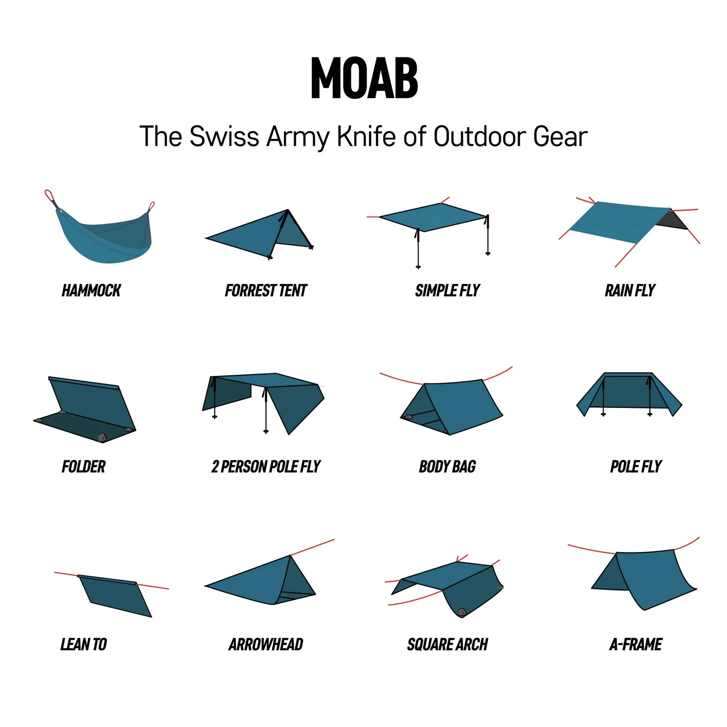 Moab All-In-One Shelter Hammock