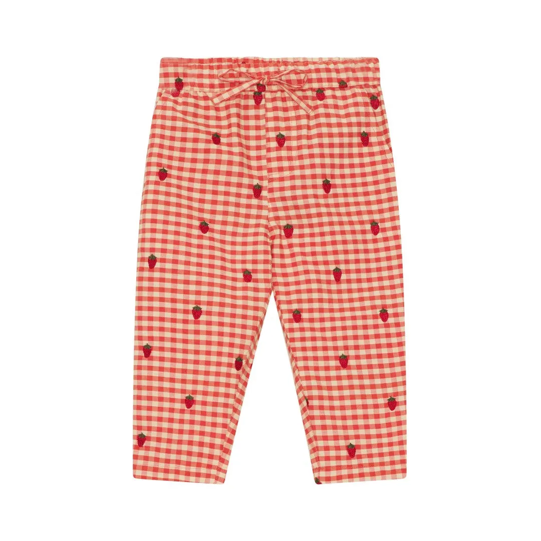 Molly Pants - Berry Gingham