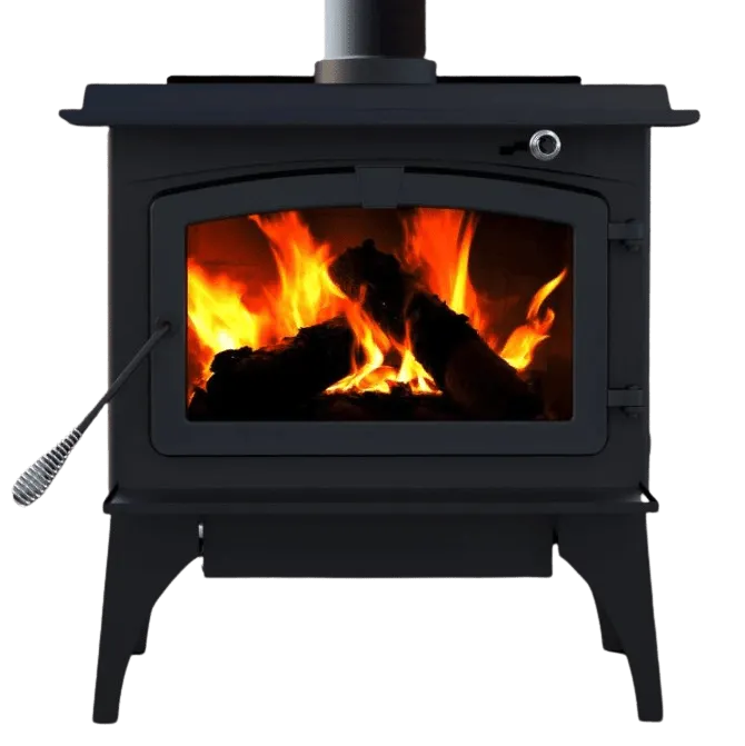 Pleasant Hearth GWS-1200 1,200 Sq. Ft. 56,107 BTU EPA Certified Wood Burning Stove New