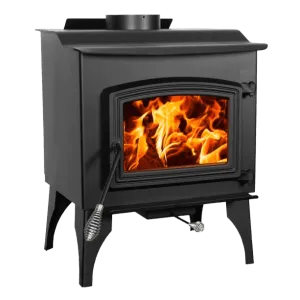 Pleasant Hearth GWS-1200 1,200 Sq. Ft. 56,107 BTU EPA Certified Wood Burning Stove New